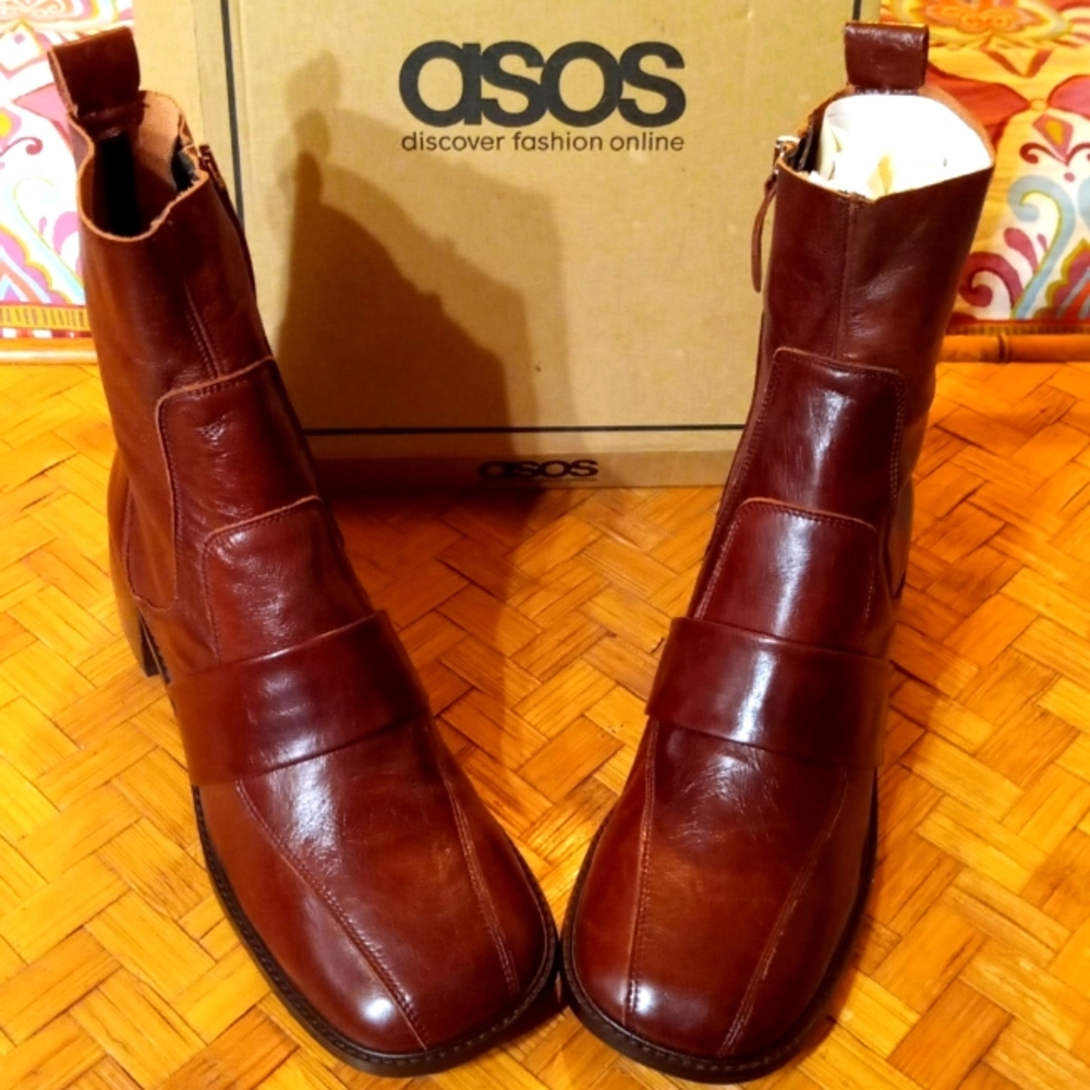 Brand New ASOS leather boots